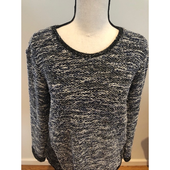 Two by Vince Camuto Tweed Layered Top - Picture 2 of 6